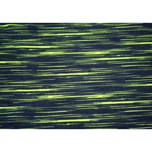10cm Sommersweat "Linien" grün/dunkelblau  (Grundpreis € 24,00/m)
